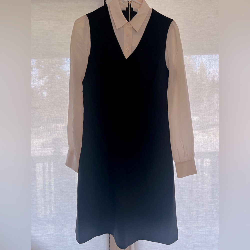 Black and (off) white Kate Spade dress